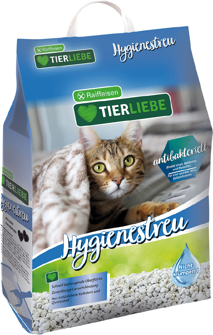 TIERLIEBE Hygiene-Katzenstreu